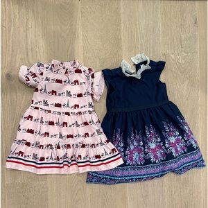 Janie and Jack - Set of 2 Dresses, size 3.